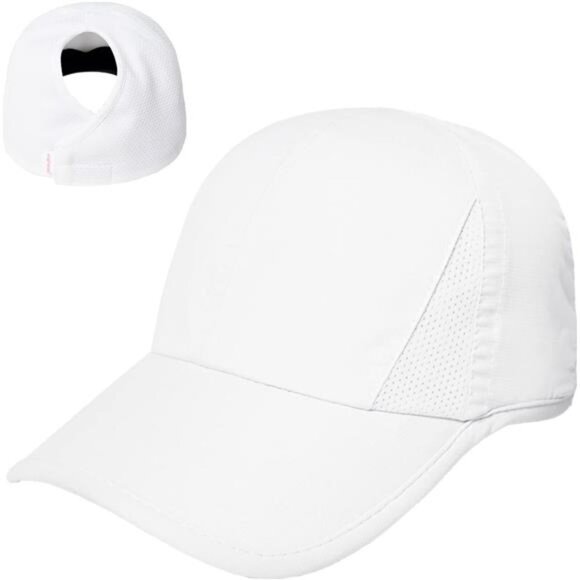 Womens Ponytail Baseball Cap - Ponytail Hats for Women, Curly Hair main image 7